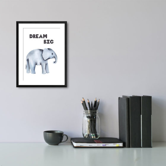 Safari Animal Elephant Dream Big Print - Image 2
