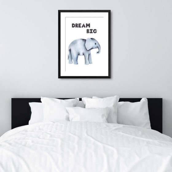 Safari Animal Elephant Dream Big Print - Image 6