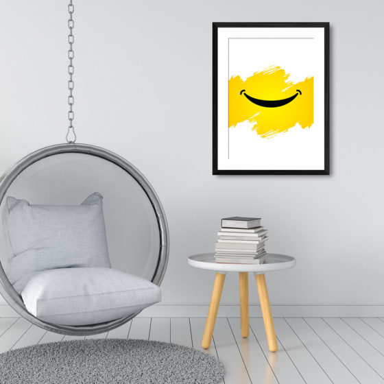 Smile Smiley Face Print - Image 3