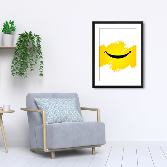 Smile Smiley Face Print - Image 5