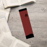 Star Trek Minimalist Red Command Uniform Bookmark