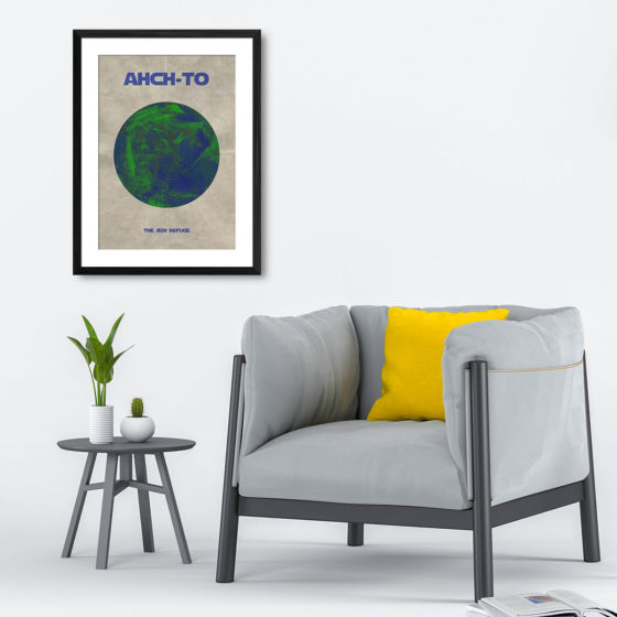 Star Wars Planet Ahch-To Print - Image 4