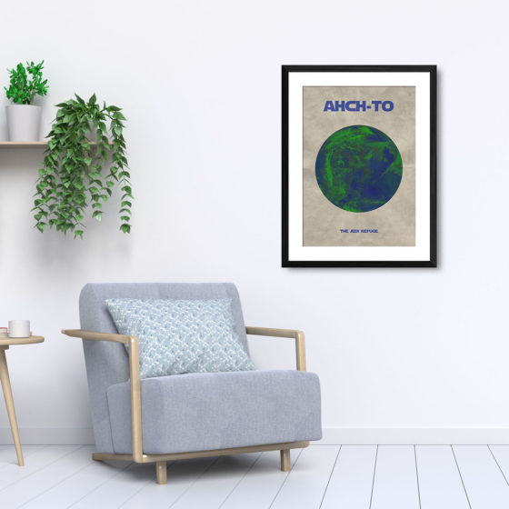 Star Wars Planet Ahch-To Print - Image 5