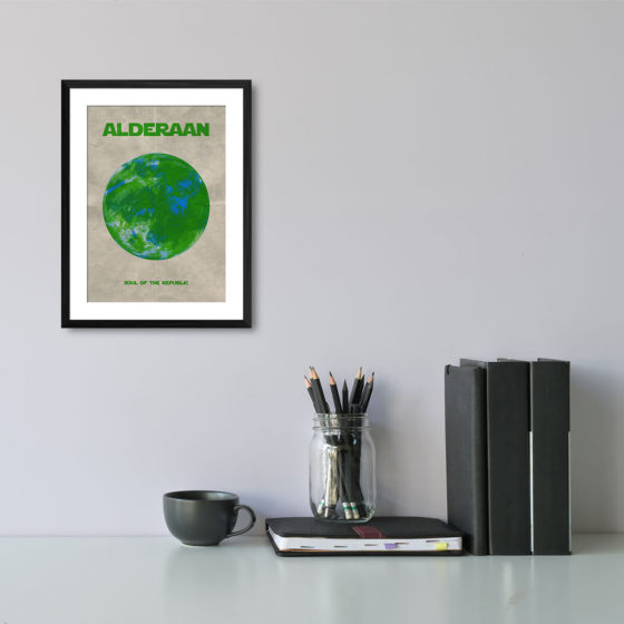Star Wars Planet Alderaan Print - Image 2