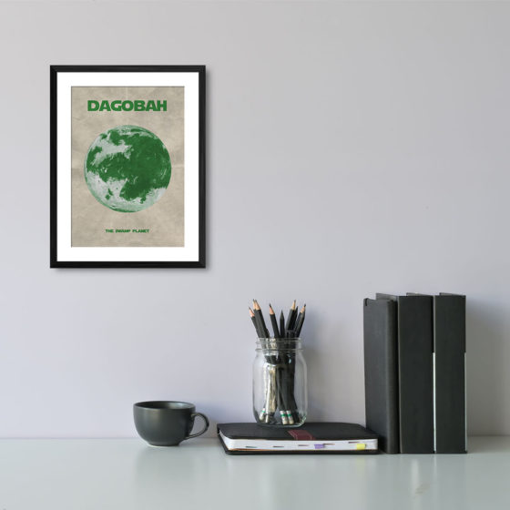Star Wars Planet Dagobah Print - Image 2