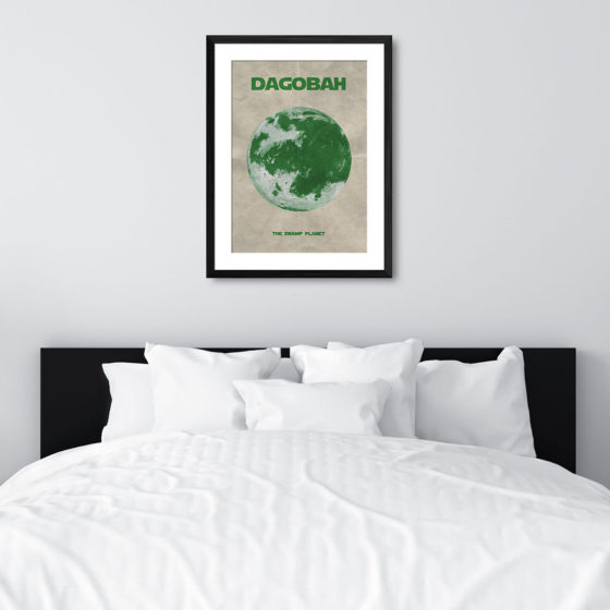 Star Wars Planet Dagobah Print - Image 6