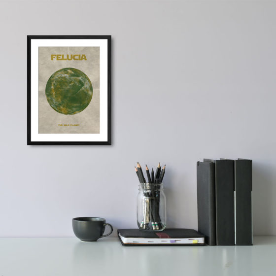 Star Wars Planet Felucia Print - Image 2