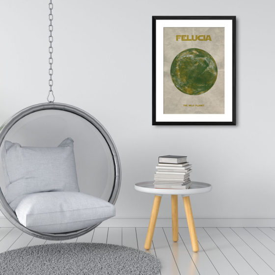 Star Wars Planet Felucia Print - Image 3