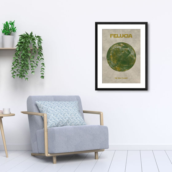 Star Wars Planet Felucia Print - Image 5