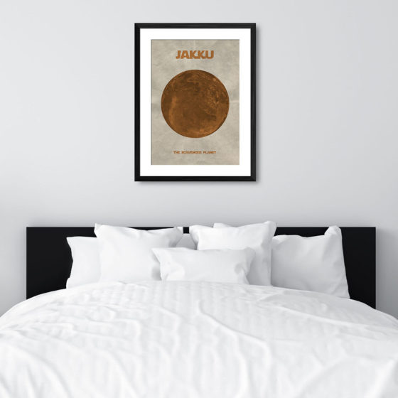 Star Wars Planet Jakku Print - Image 6
