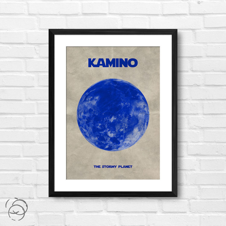Star Wars Planet Kamino Print