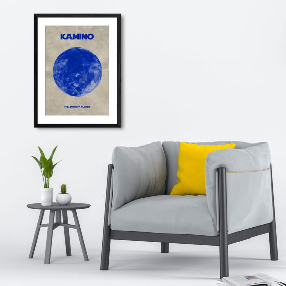 Star Wars Planet Kamino Print - Image 5