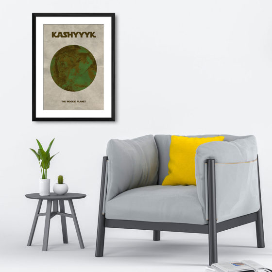Star Wars Planet Kashyyyk Print - Image 4