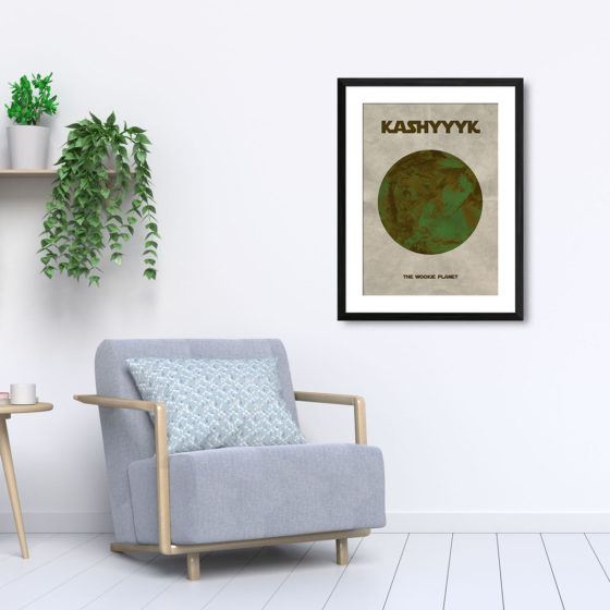 Star Wars Planet Kashyyyk Print - Image 5