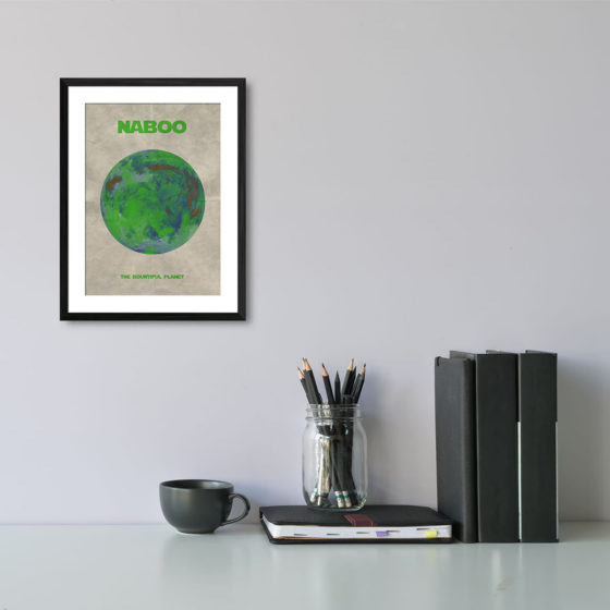 Star Wars Planet Naboo Print - Image 2