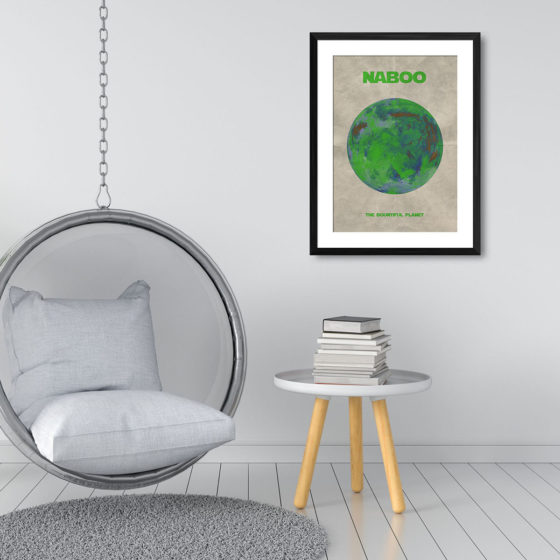 Star Wars Planet Naboo Print - Image 3