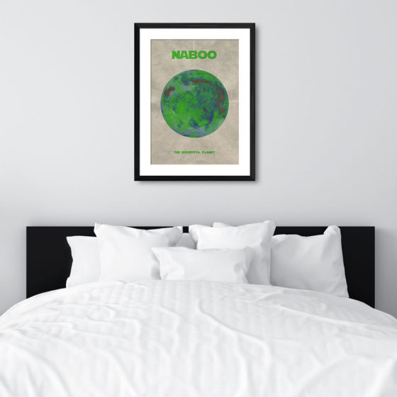 Star Wars Planet Naboo Print - Image 6