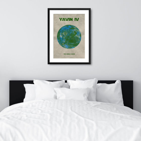 Star Wars Planet Yavin IV Print - Image 6