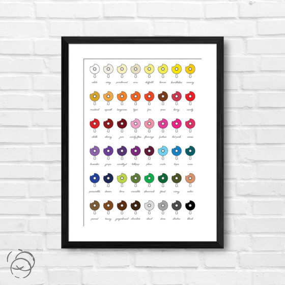 Sun Ice Cream Lolly Print
