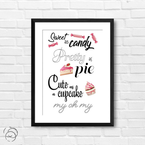 Sweet As Candy Print