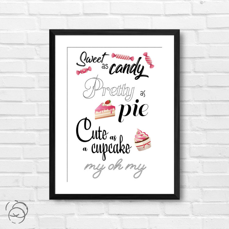 Sweet As Candy Print