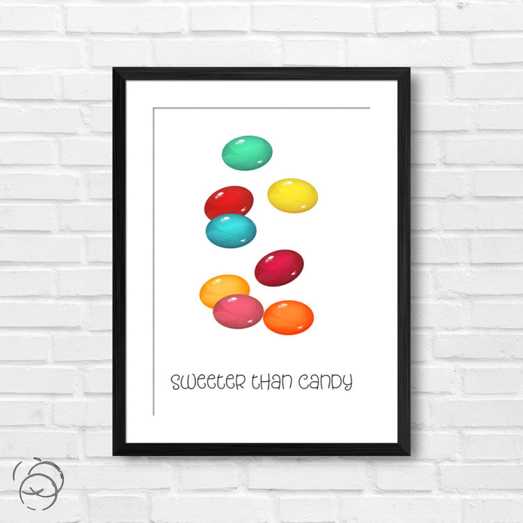 Sweeter Than Candy Print