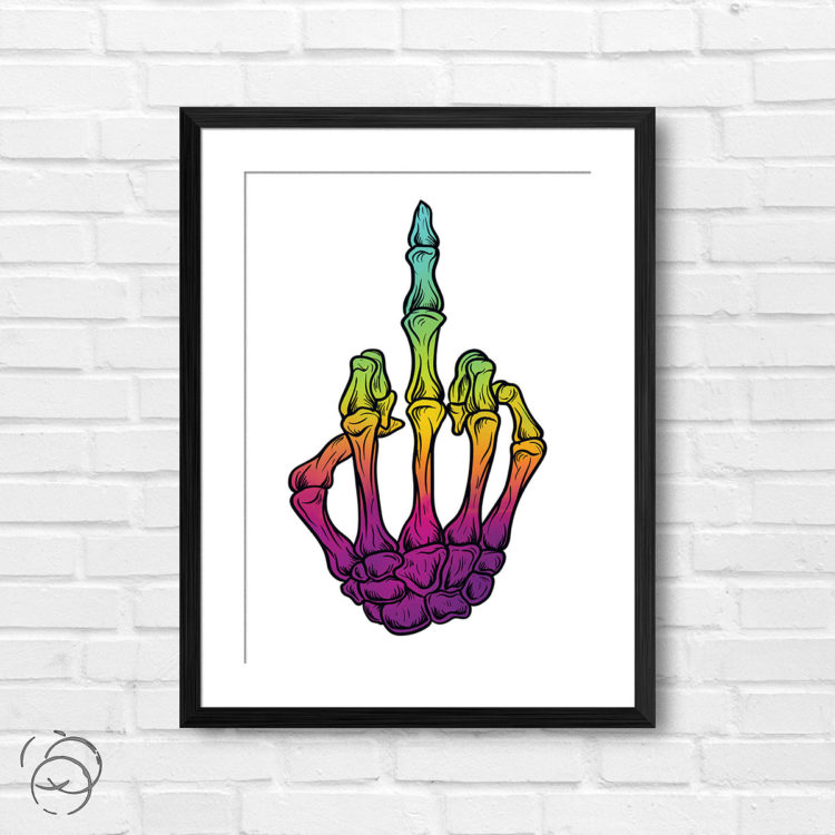 The Middle Finger Print
