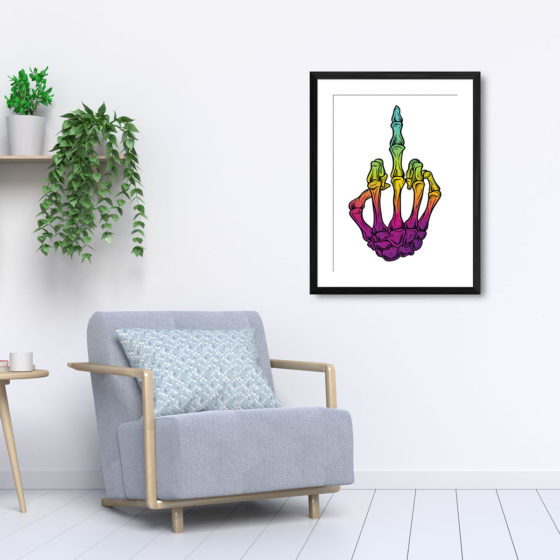 The Middle Finger Print - Image 5