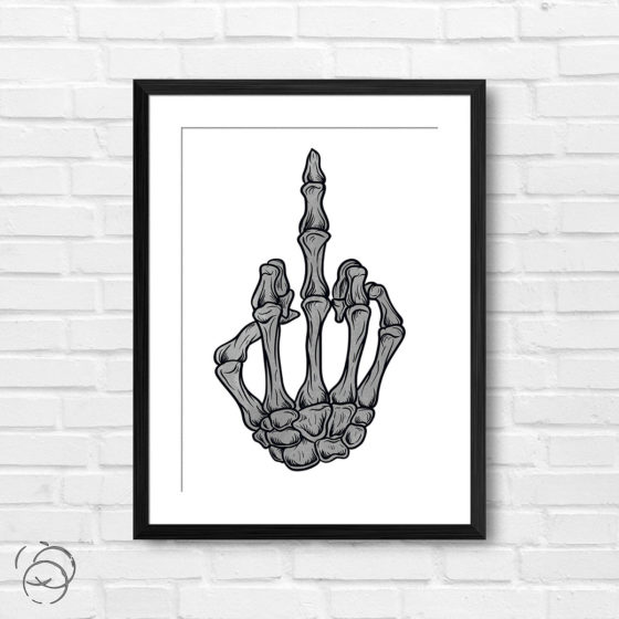 The Middle Finger Print