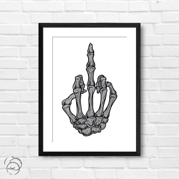 The Middle Finger Print
