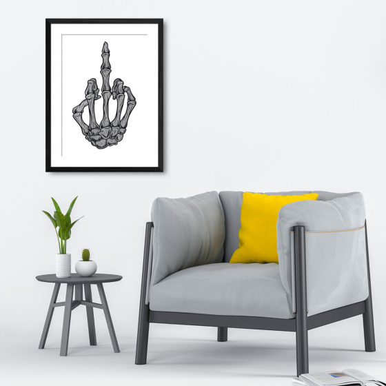 The Middle Finger Print - Image 4