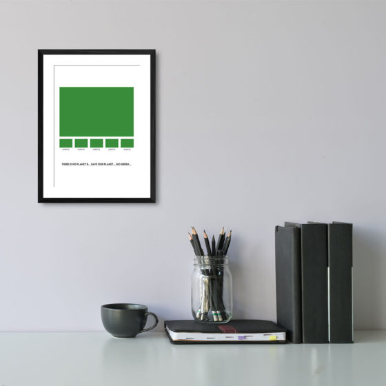 There Is No Planet B Palette Print - Image 2