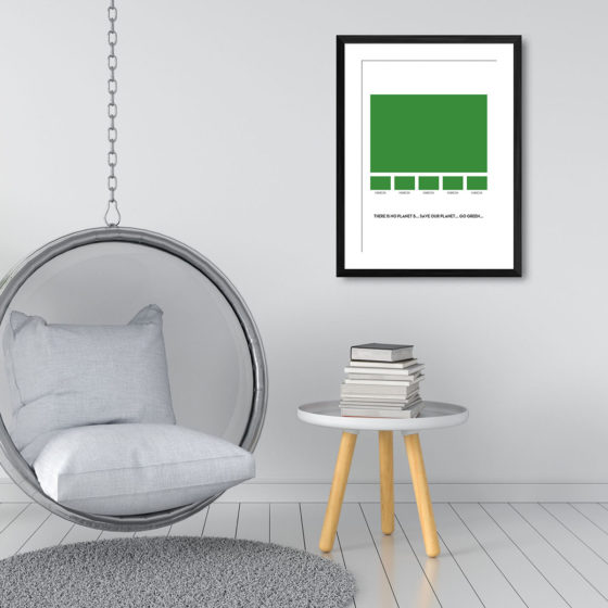There Is No Planet B Palette Print - Image 3
