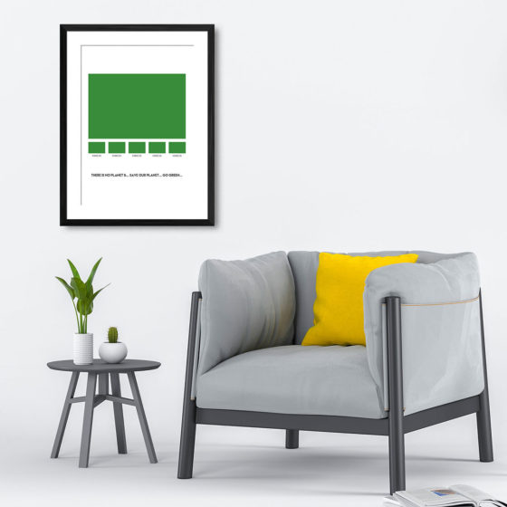There Is No Planet B Palette Print - Image 4