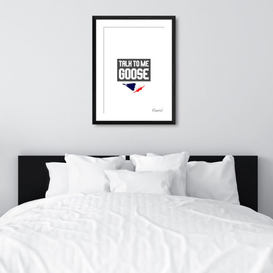 Top Gun Talk To Me Goose Quote Maverick Print - Image 6