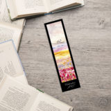 Watercolour Art Colourful Spring Bookmark