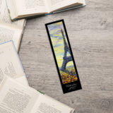 Watercolour Art Paris Eiffel Tower Bookmark