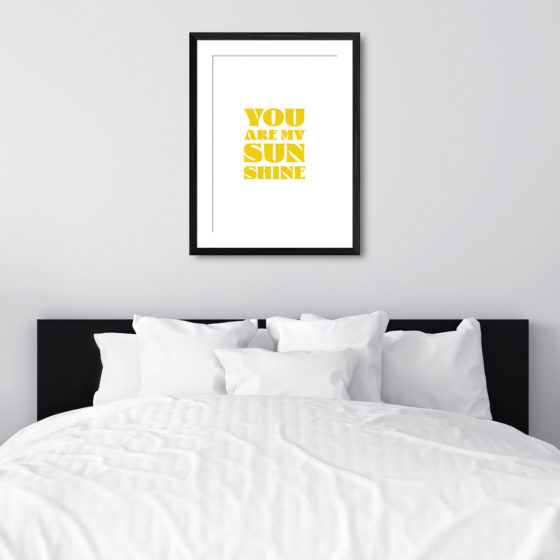 You Are My Sunshine Print - Image 6