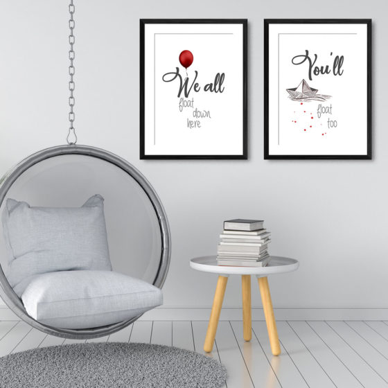 You'll Float Too IT Movie Duo Prints - Image 3