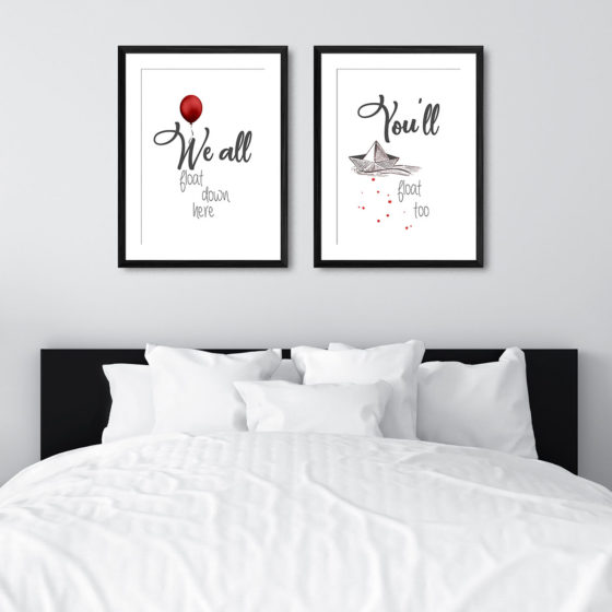 You'll Float Too IT Movie Duo Prints - Image 6