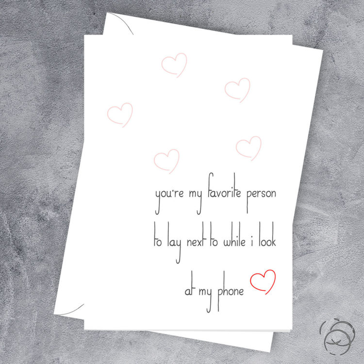 You're My Favorite Person Card