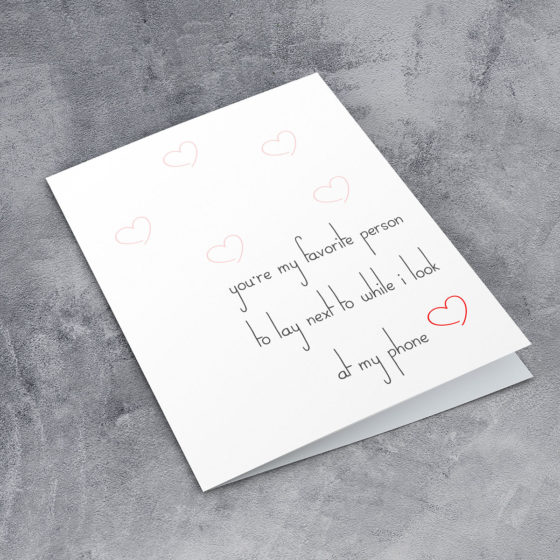 You're My Favorite Person Card - Image 2